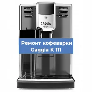 Чистка кофемашины Gaggia K 111 от накипи в Новосибирске
